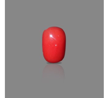 ITALIAN RED CORAL : 6.72 RT / 6.12 CT